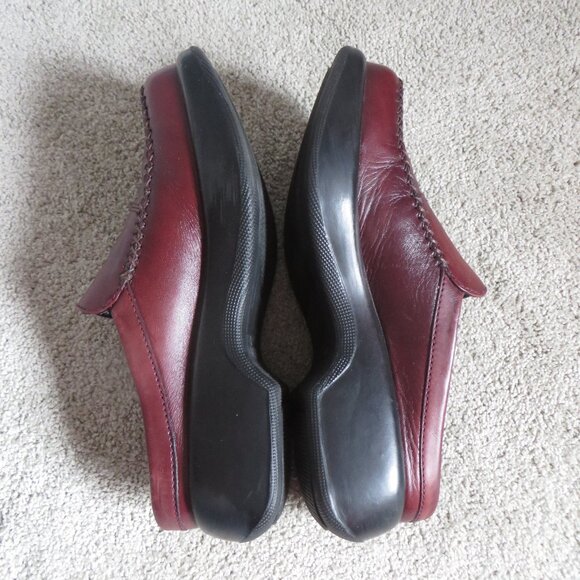 Dansko women's leather mules/clogs size 39 8.5/9 Mahogany brown/red - Picture 7 of 10